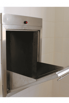Stainless Steel Trash Chute